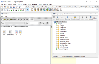 Использование TRichView как компонента для редактирования форматированного текста в Lazarus